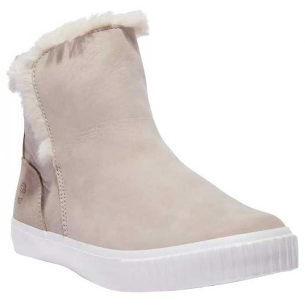 Timberland Skyla Bay Warm-Lined Pull-On Bootie Light Taupe (Women's 9)